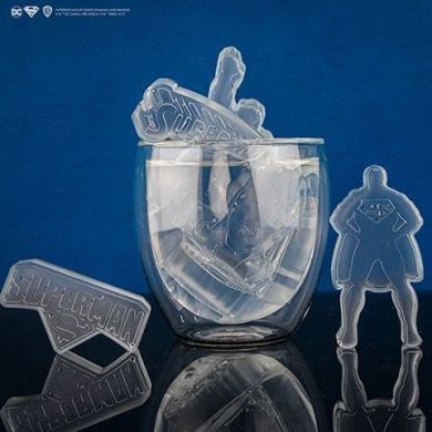 Форма для льоду або шоколаду із зображенням логотипу та персонажу DC Comics Superman Cinereplicas CR4011