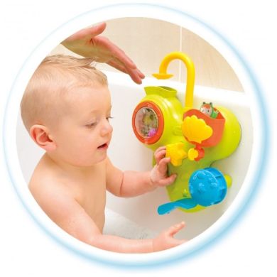 Игрушка для ванны Smoby Toys Cotoons Водные развлечения с бассейном, аквариумом и лягушкой 211421