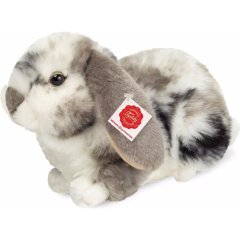 Игрушка мягкая Кролик с длинными ушами серо-белый 23 см Teddy Hermann 937333