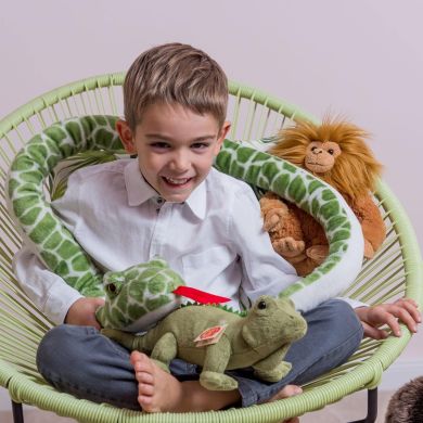 Игрушка мягкая Змея зеленая 175 см Teddy Hermann 923046