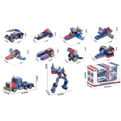 Іграшка-трансформер OPTIMUS WARRIOR (10 різних форм) BB221E