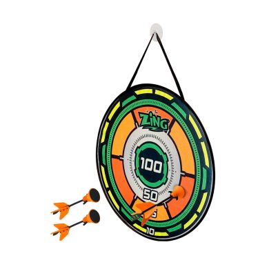Іграшковий лук з мішенню серії Air Storm BULLZ EYE (помаранчевий, 3 стріли, мішень) Zing AS200O