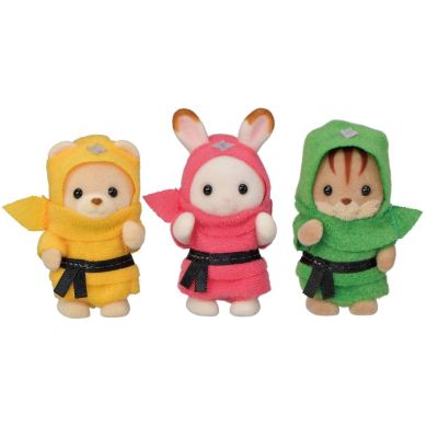 Игровой набор Sylvanian Families Малыши в костюмах ниндзя 5616