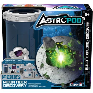 Игровой набор с фигуркой ASTROPOD МИССИЯ &laquo;ИССЛЕДОВАНИЯ МЕСЯЧНОГО КАМНЯ&raquo; (детали куба, фигурка, аксес.) 80338