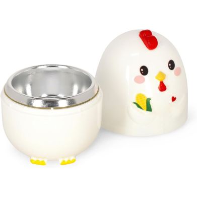 Ємність для приготування яєць у мікрохвильовці Курча Legami EGG0001
