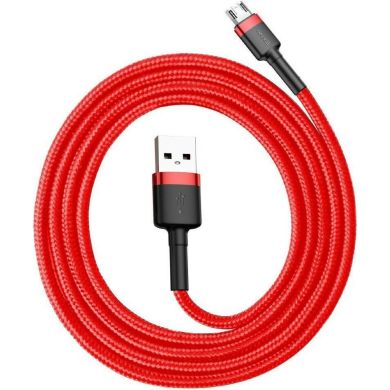Кабель Baseus USB to Micro 2.4A 1m CAMKLF-B09 Red/Red