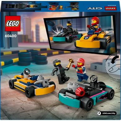 Конструктор Картинг і гонщики LEGO City 60400