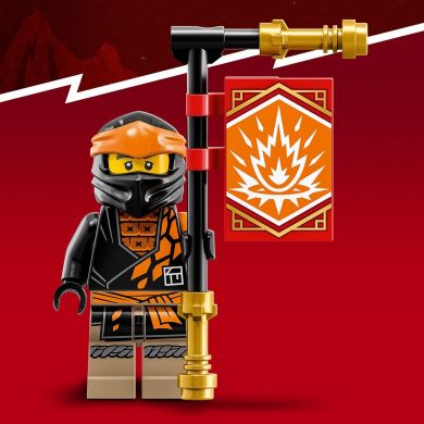 Конструктор LEGO Ninjago Земляной дракон Коула EVO 285 деталей 71782