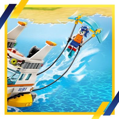 Конструктор LEGO Sonic Човен із &laquo;Пригод Тейлза&raquo; LEGO Sonic 76997