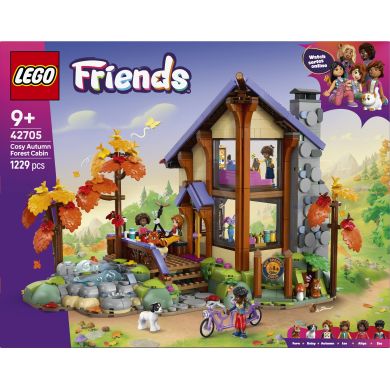Конструктор Уютный лесной домик для осеннего отдыха Lego Friends 42705