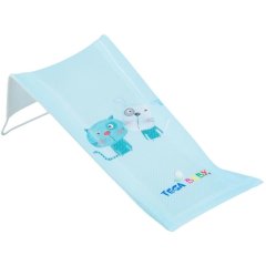 Лежак для купання з малюнком Кіт та Пес (Блакитний)/ TEGA TEGA BABY PK-026-101