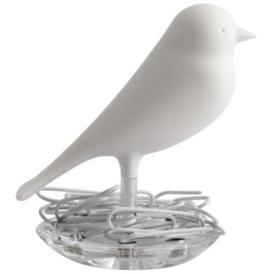 Магнит-держатель для скрепок Sparrow Qualy QL10069-WH