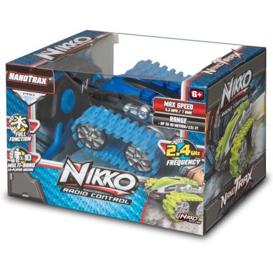Машинка іграшкова на радіокеруванні NanoTrax Blaze Blue Nikko 10182