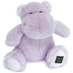 Мягкая игрушка DouDou Бегемот лавандовый 25 см, HO3114