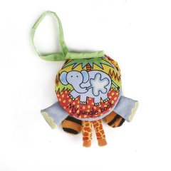М'яка розвивальна книга Little Jellycat My Jungle BK4MJ