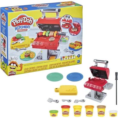 Набір для творчості з пластиліном Play-Doh Гриль F0652