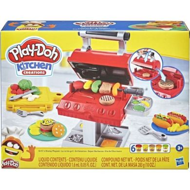 Набір для творчості з пластиліном Play-Doh Гриль F0652