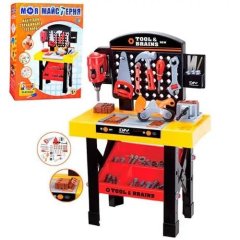 Набір інструментів M 0447 U/R столик, 35 дет., кор., 51-69-10 см Limo toy M 0447 U/R