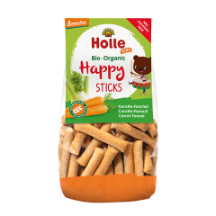 Палички спельтові Holle «Happy Sticks» Морква-Фенхель органічні 100 г 46234 7640161877139