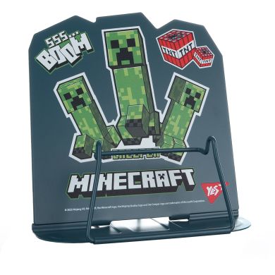 Подставка для книг фигурная Yes Minecraft.Creeper, металл 470525