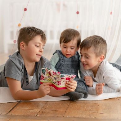 Підвіска на коляску Fehn М'яка книжка Олень 76431