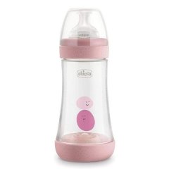 Бутылочка Chicco Perfect 5 Розовая 240 мл 20223.30.40, Розовый