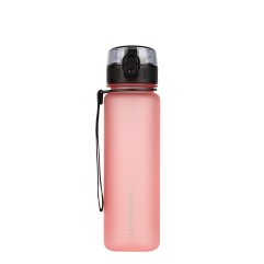 Бутылка для воды UZSPACE Frosted 500 мл. Кораллово розовая 3026, Розовый