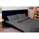 Простирадло на гумці SoundSleep Dyed Grey ранфорс розмір 200х220 см 93121040