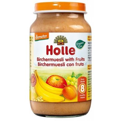 Пюре Holle органічне Мюслі з фруктами з 8 місяців 220 г 32829 7640104955719