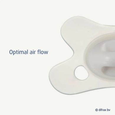 Пустушка силіконова Difrax Dental 0-6 місяців, Blossom 799 Blossom, Рожевий