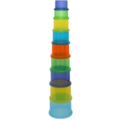 Развивающая игрушка Baby Team «Чудо-пирамидка» 8850, Разноцветный