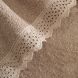 Рушник для обличчя Karaca Home Artisan Soil, 50x90 см, бежевий 1000252112001, 50 x 90