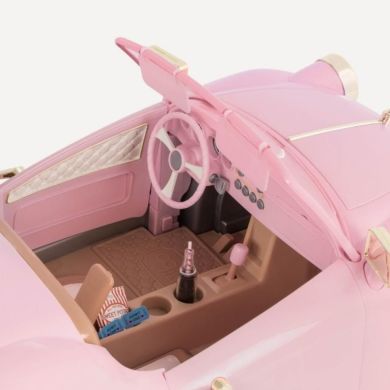Транспорт для ляльок Our Generation Ретро-автомобіль з відкритим верхом BD67051Z