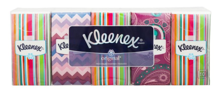 Упаковка носових хусток Kleenex Original двошарових 10 шт 9470110 5901478905192