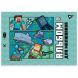 Тетрадь для рисования YES А4 12л/100 скоба, с перфорацией (Minecraft Boom) 130593