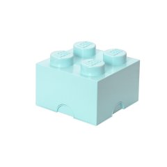 Чотирьохточковий блакитний контейнер для зберігання Х4 Lego 40031742