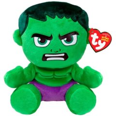 Дитяча іграшка м&rsquo;яконабивна TY Marvel Халк 15 см 44004