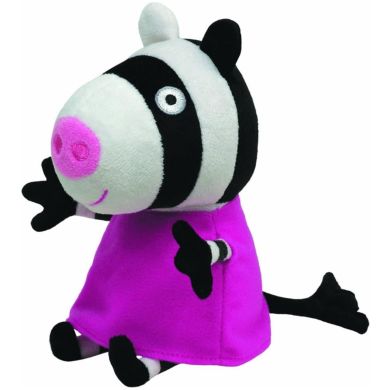 Дитяча іграшка м&rsquo;яконабивна TY Peppa Pig Zoe Zebra 15 см, арт. 46174 46174