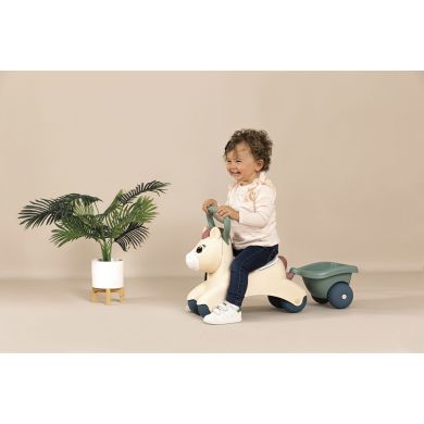 Дитяча каталка Smoby Little Поні з причепом, 54х27х40 см, 12 міс.+ 140502