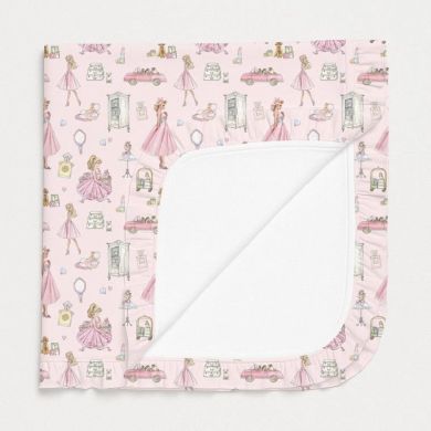 Двошарова дитяча ковдра з рюшами 75 * 80 My Little Pie Mon Cherie BL002