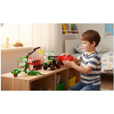Іграшковий набір інерційних фермерських візків, 1:16 XIE SHENG TOYS WY900-4