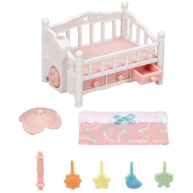 Ігровий набір Sylvanian Families Дитяче ліжечко для трійні з мобілем 5534