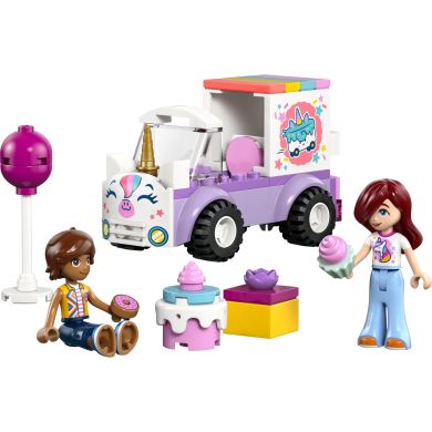 Конструктор LEGO Friends Автомобіль для доставки тортів з єдинорогами 42675