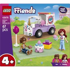 Конструктор LEGO Friends Автомобіль для доставки тортів з єдинорогами 42675