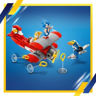 Конструктор LEGO Sonic the Hedgehog Мастерская Тейлз и самолет Торнадо 376 деталей 76991