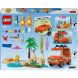 Конструктор Пляж і сімейна поїздка на автомобілі Блуї LEGO Bluey 11202
