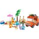 Конструктор Пляж і сімейна поїздка на автомобілі Блуї LEGO Bluey 11202