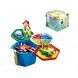 Конструктор SLUBAN Bucket: набор деталей в голубом боксе, 334 дет. M38-B0829