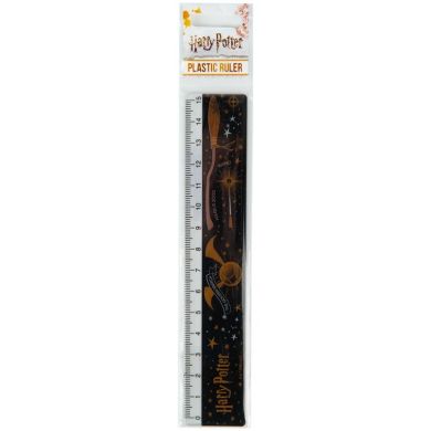 Линейка пластиковая, 15 см Гарри Поттер KITE HP23-090