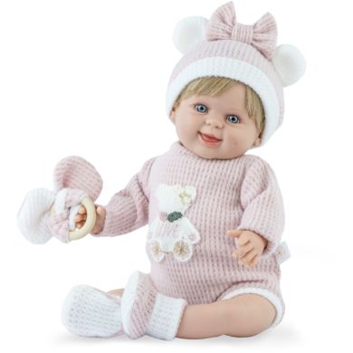 Лялька Marina & Pau ROSIE в костюмі з медведиком, 45 см 1159